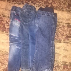 4 pair of jeans.